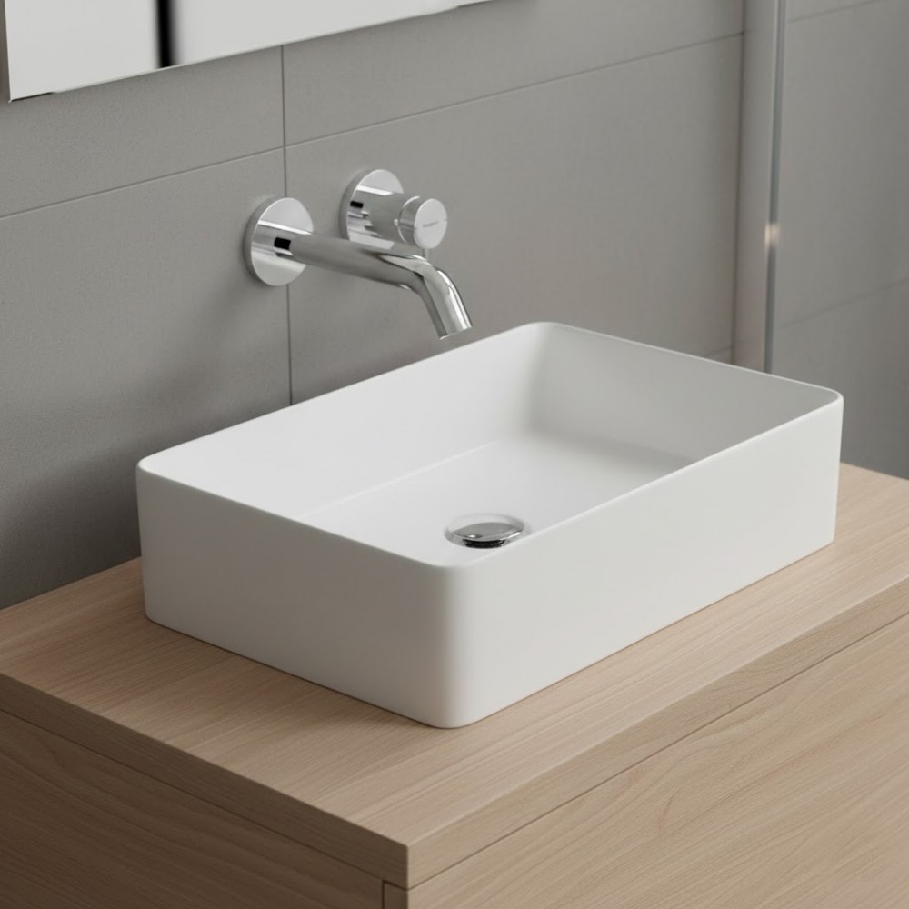 Смеситель скрытого монтажа для раковины Hansgrohe Tecturis S 73350000 хром