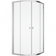 Душова кабіна Ronal Arelia D20SR550904007 900x900мм без піддону, скло прозоре, профіль срібний полірований