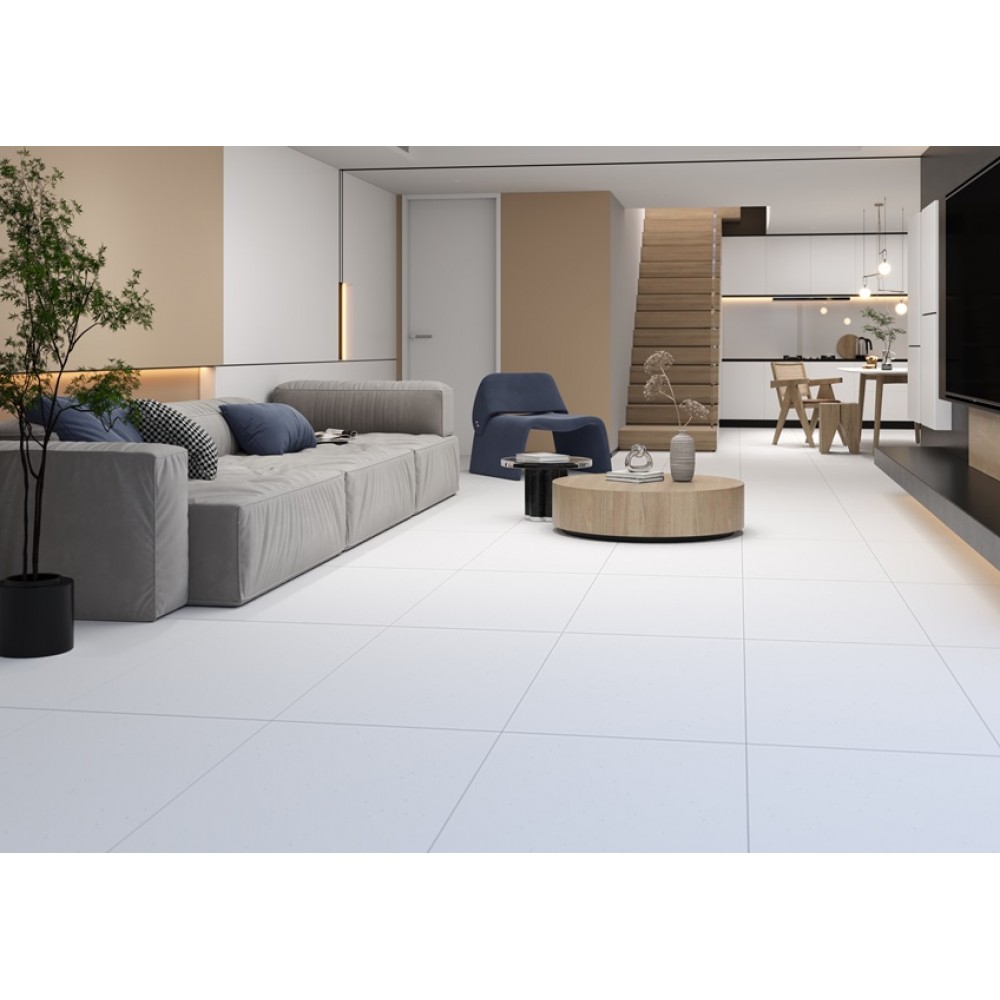 Керамогранит Ceramica Deseo Gres Recolor White Rect 59,7х119,7 см