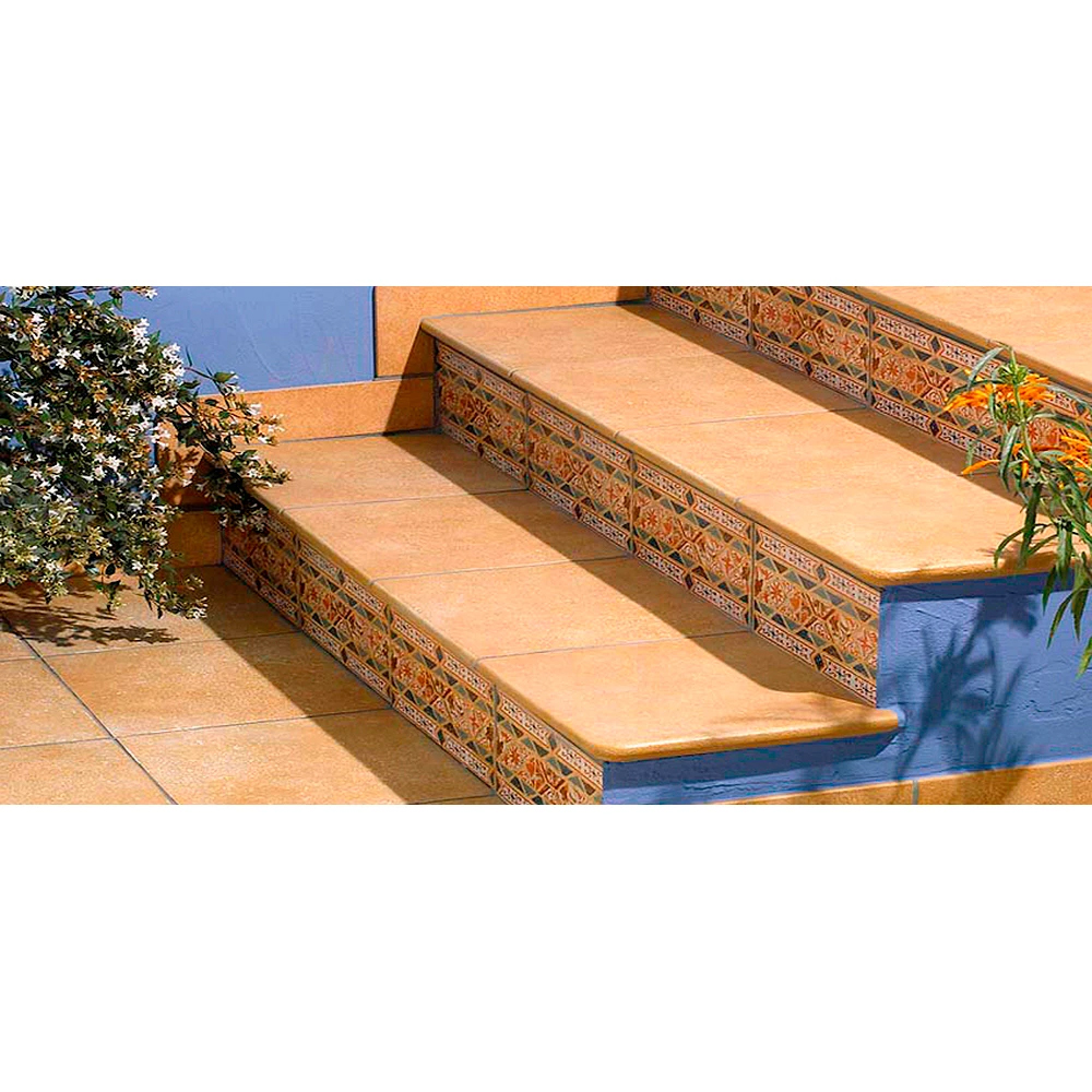 Ступень Exagres Vega Peldano Fior.Rojo 33x33 см
