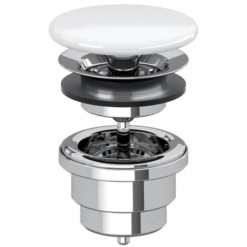 Донный клапан для раковины Villeroy&Boch 68350001 белый