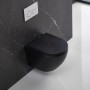Подвесной унитаз Devit Flow DFL0460111MB 490?365?370 мм с крышкой soft-close, матовый черный