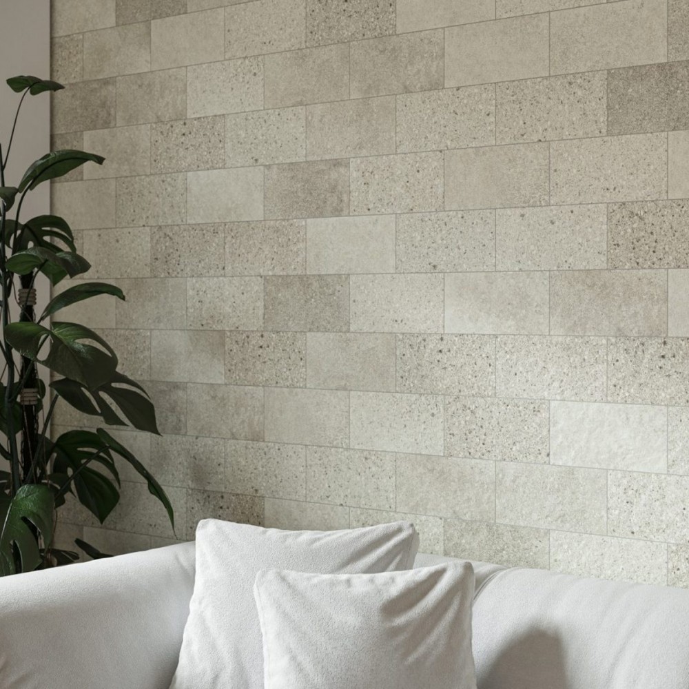 Клинкер Cerrad Kamien Saltstone Bianco 14,8x30 см
