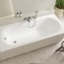 Ванна акриловая Cersanit Octavia 170x70 см с ножками PW01