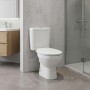 Унитаз-компакт Primera Carlos PC001C010W с крышкой soft-close, белый