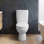 Унитаз-компакт Primera Carlos PC001C010W с крышкой soft-close, белый