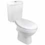 Унитаз-компакт Primera Carlos PC001C010W с крышкой soft-close, белый