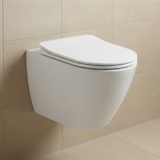Унітаз підвісний Creavit Free FE322-11CB00E-0000 з сидінням Soft Close KC0903.02.0000E білий глянець