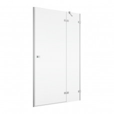 Душові двері Ronal Annea AN13WD12005007 120х200 см з фіксованою стінкою і L-кріпленням, розпашні