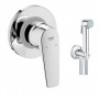 Гигиенический душ Grohe Bau Flow UA12164600 со смесителем