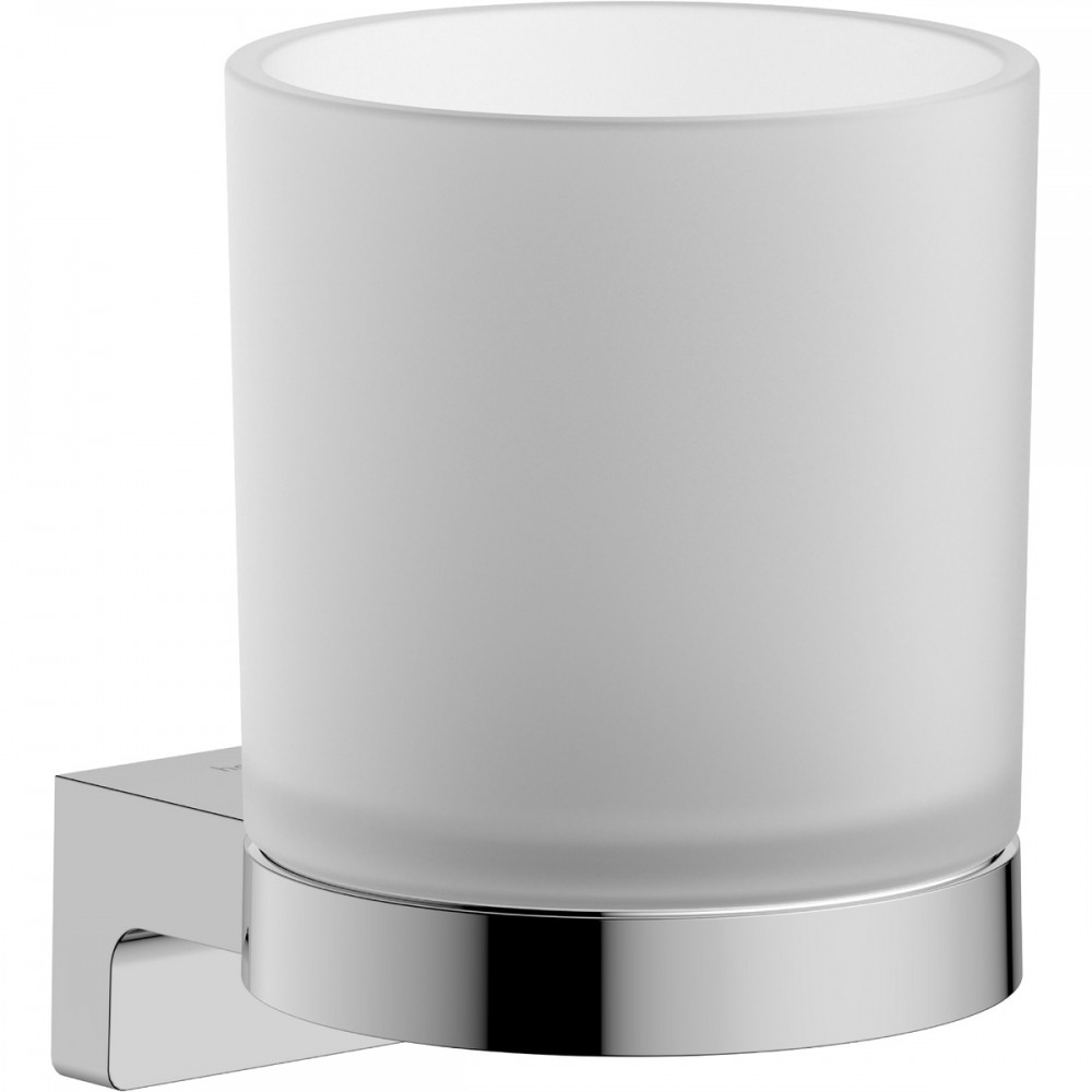 Стакан для зубных щеток Hansgrohe AddStoris S 41769000 с держателем, хром