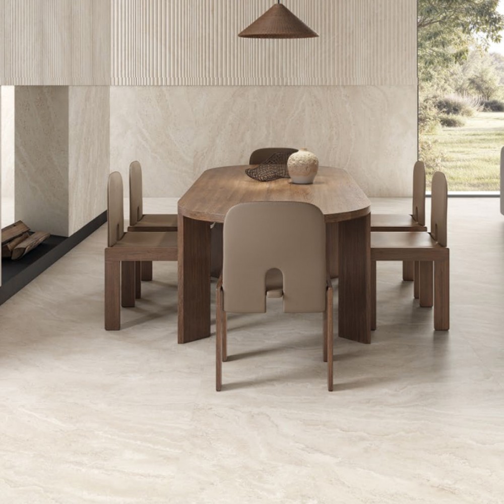 Керамогранит Emil Ceramica Dual Travertine Enpw Poro Apperto White 60х120 см