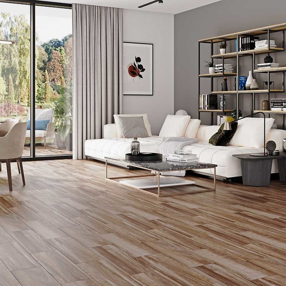 Керамогранит Cersanit Flaxwood Brown 18,5x59,8 см