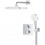 Душевая система скрытого монтажа с термостатом Grohe Grohtherm 34871000