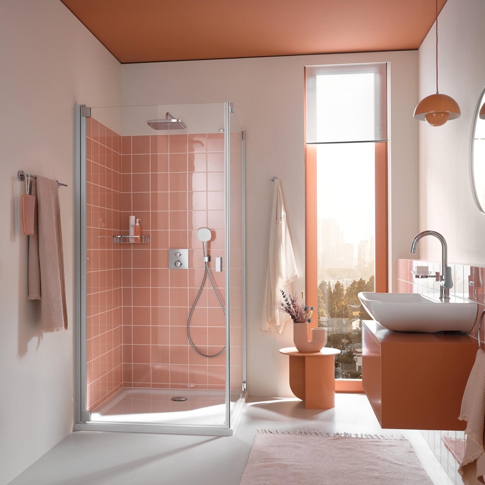 Душевая система скрытого монтажа с термостатом Grohe Grohtherm 34871000