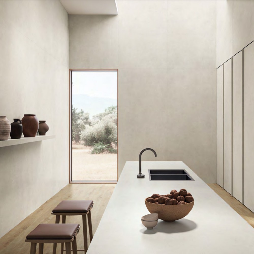 Керамогранит Italgraniti FL01BA I Cementi White SQ. 60x120 см