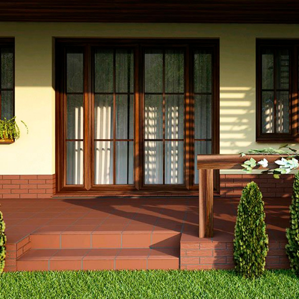 Клинкер Cerrad Burgund Elewacja 6,5x24,5 см