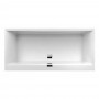 Квариловая ванна Villeroy&Boch Squaro uBQ170SQE2DV-01 170х75см