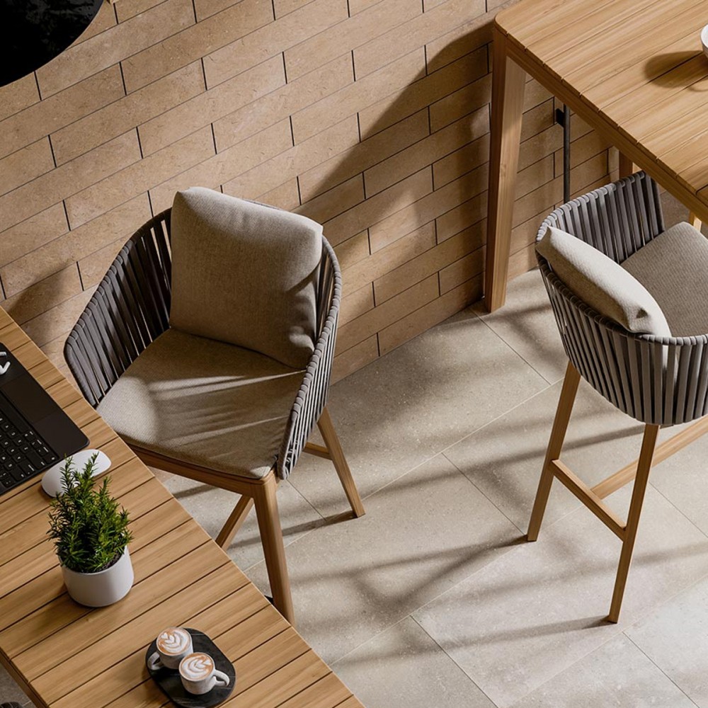 Клинкер Cerrad Kamien Argilla Mocca 7,4x30 см