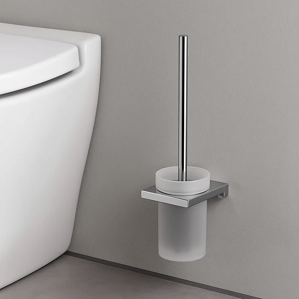 Щетка для унитаза Hansgrohe AddStoris 41752000 с держателем хром
