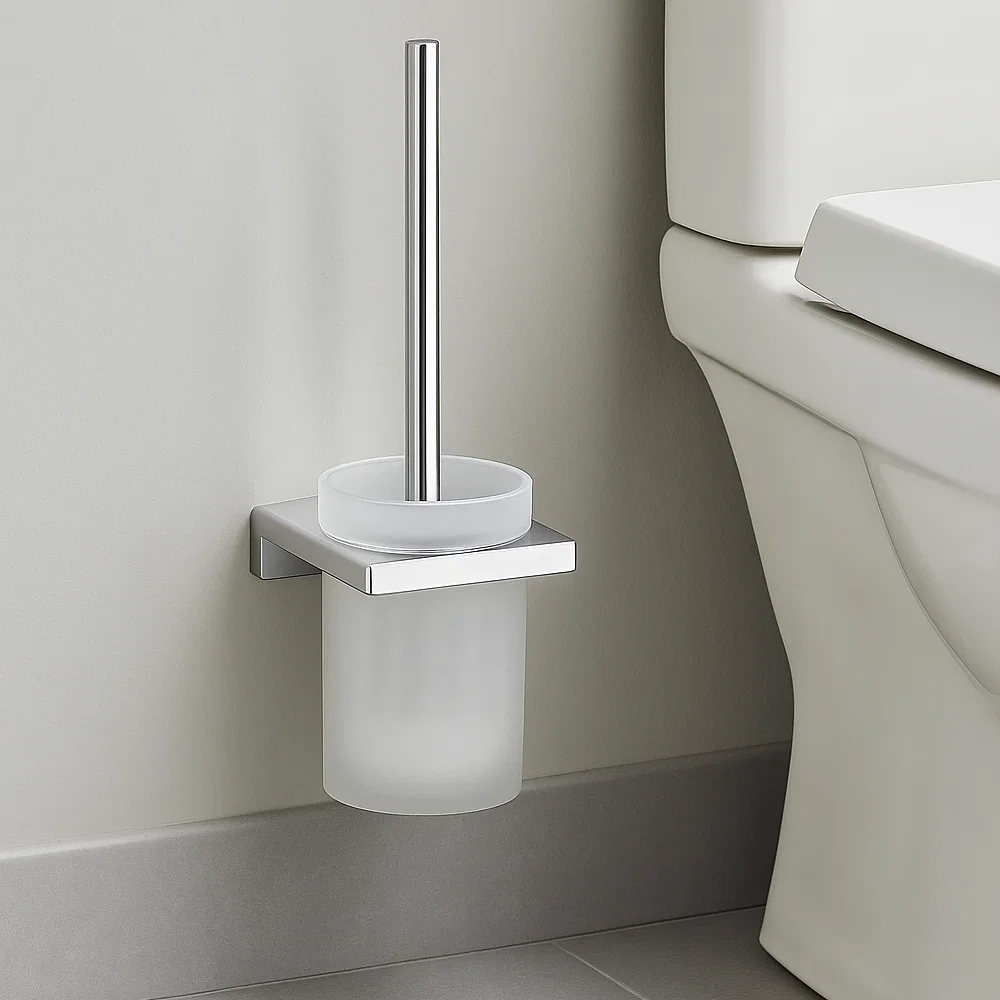 Щетка для унитаза Hansgrohe AddStoris 41752000 с держателем хром