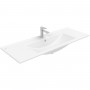 Тумба Creavit Alinda AD0120.10.PB 120 см с раковиной SU120, белый