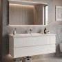 Тумба Creavit Alinda AD0120.10.PB 120 см с раковиной SU120, белый