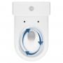 Унитаз-компакт 931 Cersanit Remo Pro Oval Tornado 011 ( CCKZ1016890001 / K3030-001 ) безободковый, сиденье SLIM, белый глянец