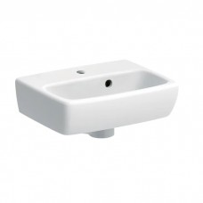 Раковина Geberit Selnova Square 500.316.01.1, 36см, с асимметричным переливом Раковина Geberit Selnova Square 500.316.01.1, 36см, с асимметричным переливом