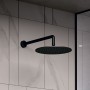 Держатель верхнего душа Paffoni ZSOF 034 NO Syncro 400 мм настенный