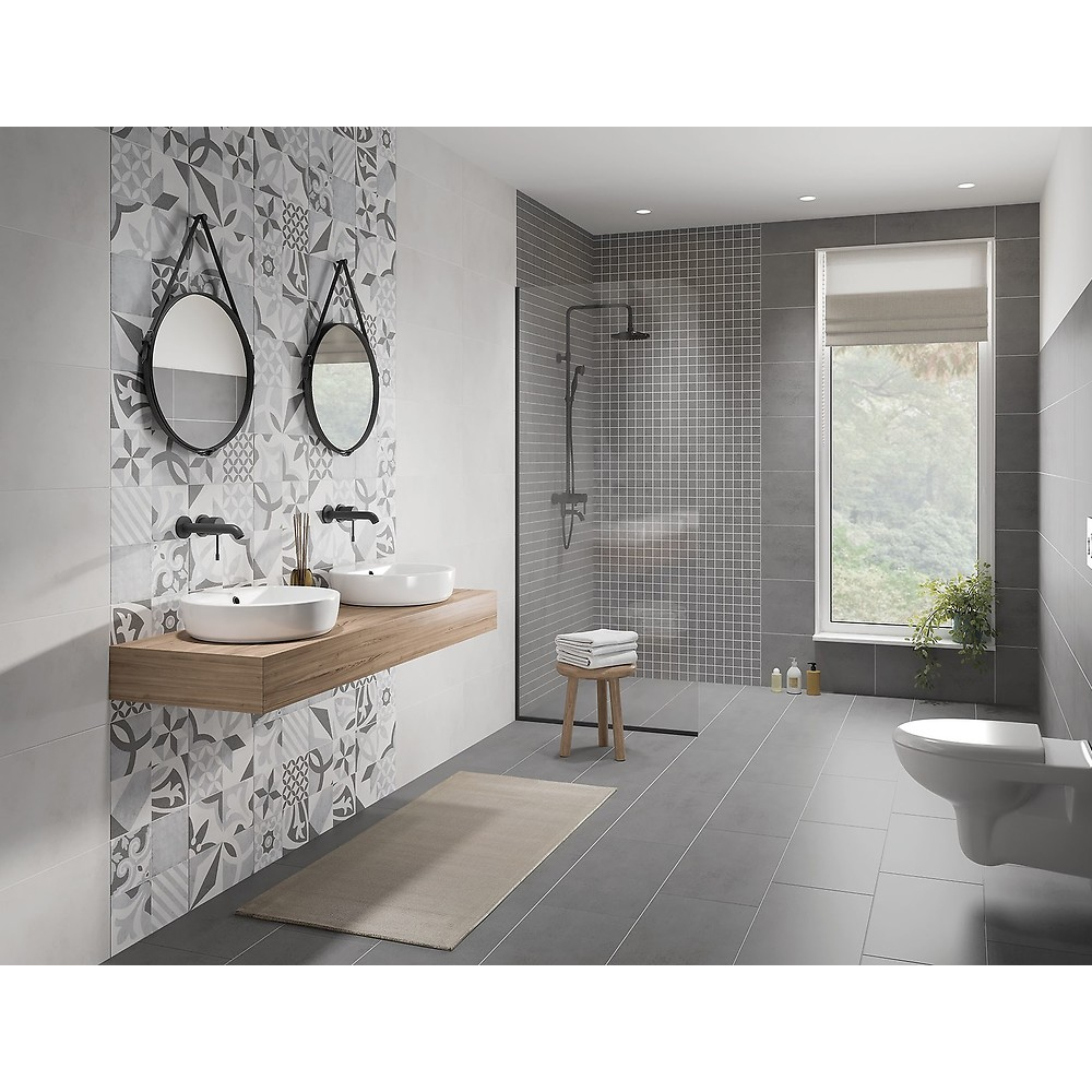 Керамогранит Cersanit Gptu 605 Light Grey Matt Rect 59,8x59,8 см