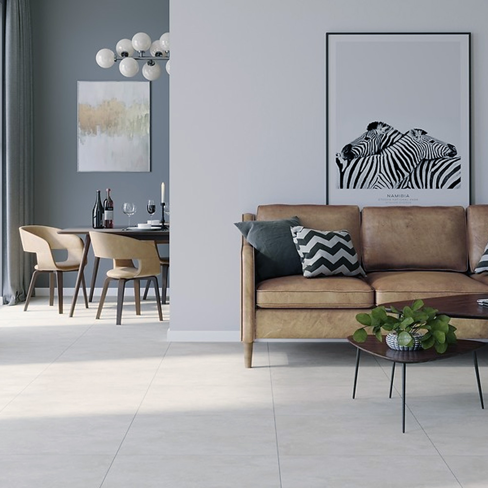 Керамогранит Cersanit Gptu 605 Light Grey Matt Rect 59,8x59,8 см