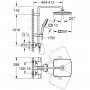 Душевая система Grohe Tempesta Cosmopolitan System 26689001 с термостатом