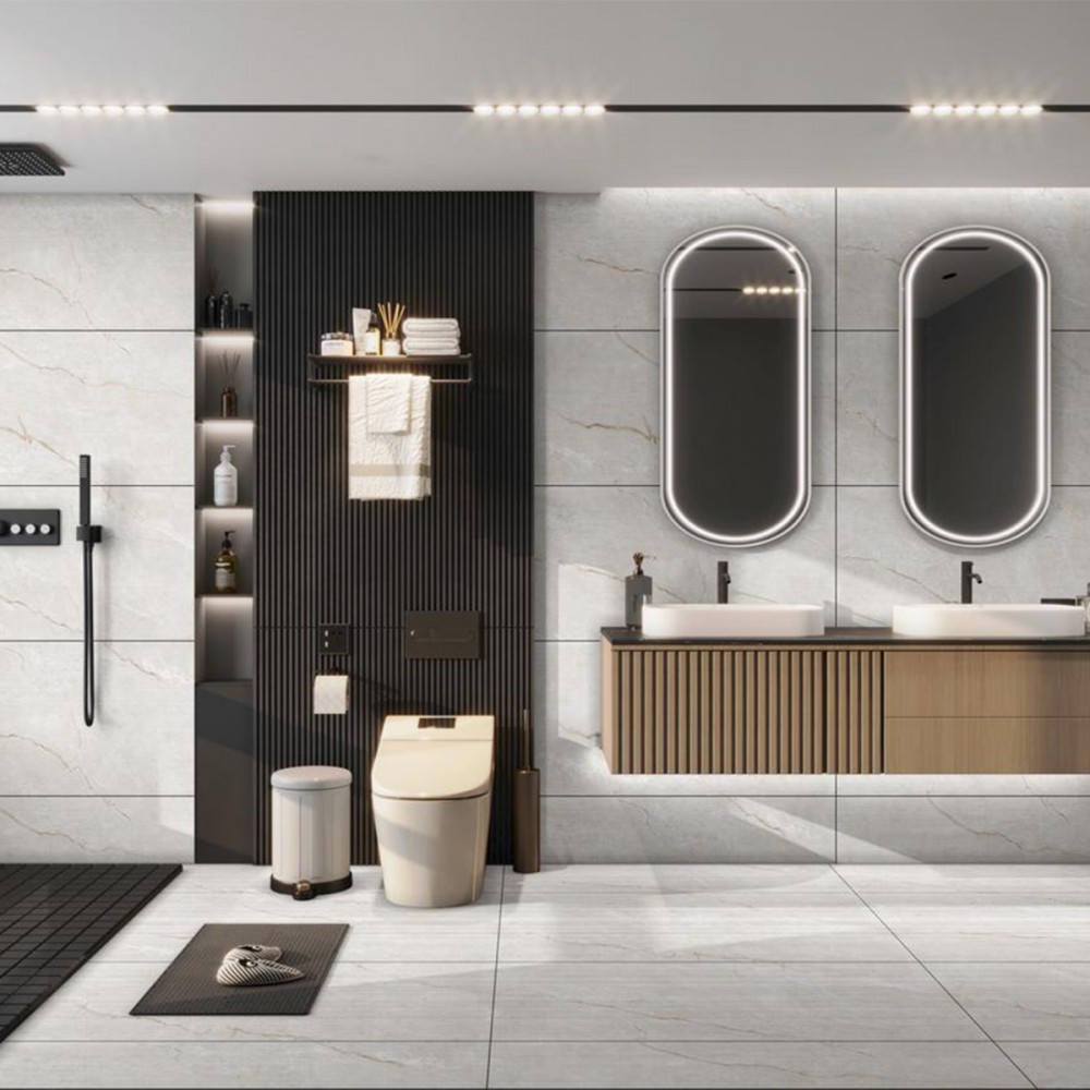 Керамогранит Almera Ceramica-2 INFINITY VENETIAN ICE STRU DECOR 60х120 см