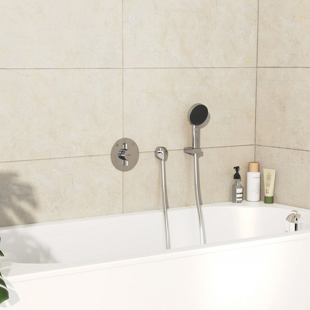 Смеситель скрытого монтажа для душа Hansgrohe DuoTurn S 75418000 на 2 потребителя