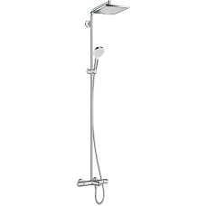 Душова система Hansgrohe Crometta Showerpipe 27298000 з термостатом хром