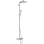Душевая система Hansgrohe Crometta Showerpipe 27298000 с термостатом хром