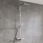 Душевая система Hansgrohe Crometta Showerpipe 27298000 с термостатом хром