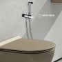Гигиенический душ Paffoni Tweet Round Mix ZDUP 110 CR Tondo со смесителем