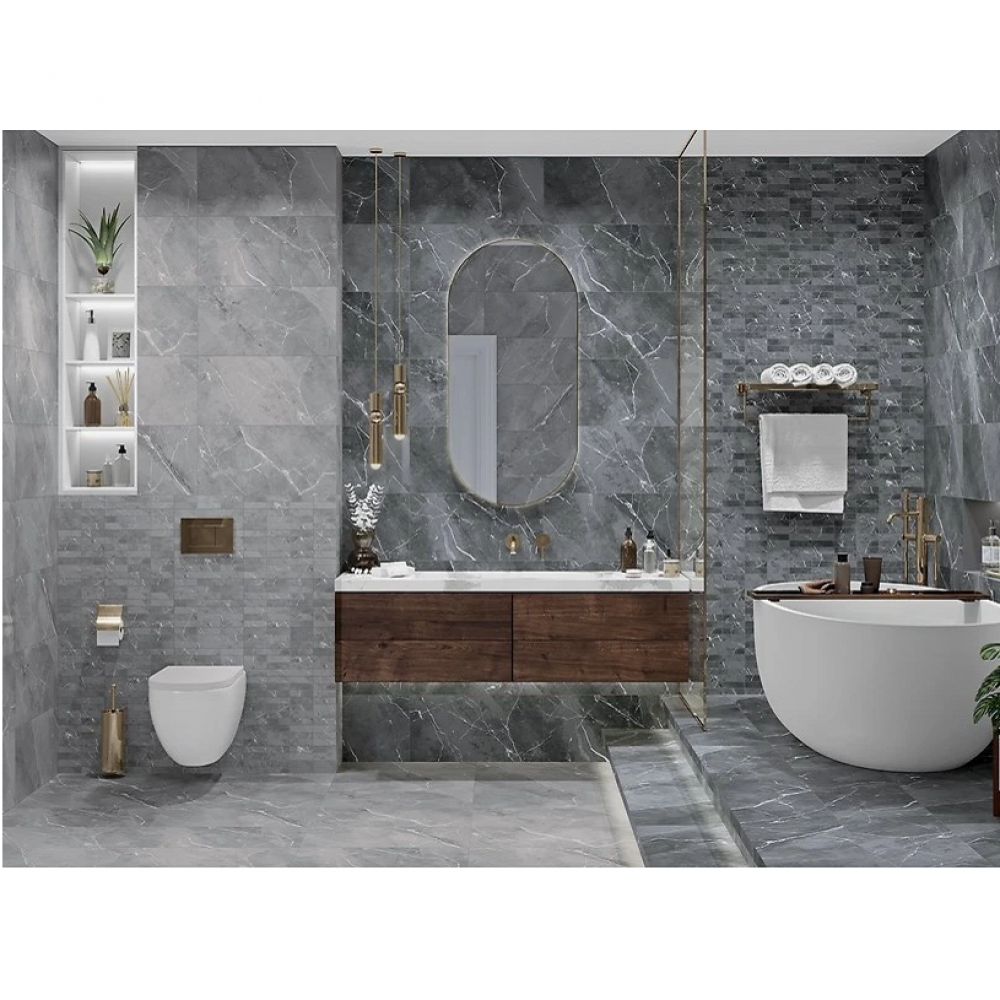 Керамогранит Cersanit Conrad Grey Matt 29,8x59,8 см