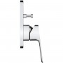 Смеситель скрытого монтажа для душа Grohe Cubeo 1017780000 с переключателем на 2 положения, хром