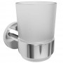 Стакан Devit Flow DFL21010401C с подставкой, цвет — хром