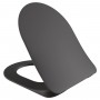 Крышка с сиденьем для унитаза Creavit KC0903.01.0400E Soft Close, Anthracite Matt (антрацит матовый)