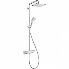 Душова система Hansgrohe Croma E Showerpipe 280 1jet 27630000 з термостатом