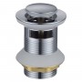 Донный клапан Devit 550549C без накладки, хром