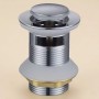 Донный клапан Devit 550549C без накладки, хром