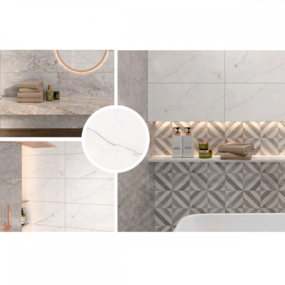 Плитка Opoczno Mystic White Glossy 29,7x60 см