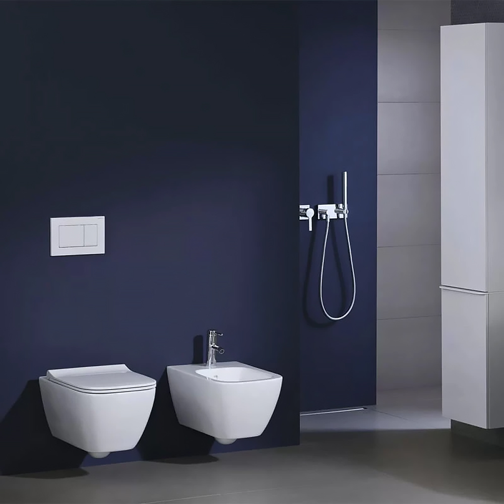 Биде подвесное Geberit Smyle Square 500.209.01.1