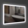 Зеркало Devit Art 6032100, 1000x700 мм, с тачсенсором и LED подсветкой