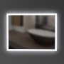 Зеркало Devit Art 6032100, 1000x700 мм, с тачсенсором и LED подсветкой